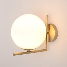 Designer Touch Decorative Modern Contemporary Electroplated Feature for Arc Uplight Wall Sconces Wall Light