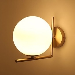 Designer Touch Decorative Modern Contemporary Electroplated Feature for Arc Uplight Wall Sconces Wall Light