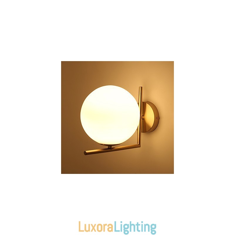 Designer Touch Decorative Modern Contemporary Electroplated Feature for Arc Uplight Wall Sconces Wall Light