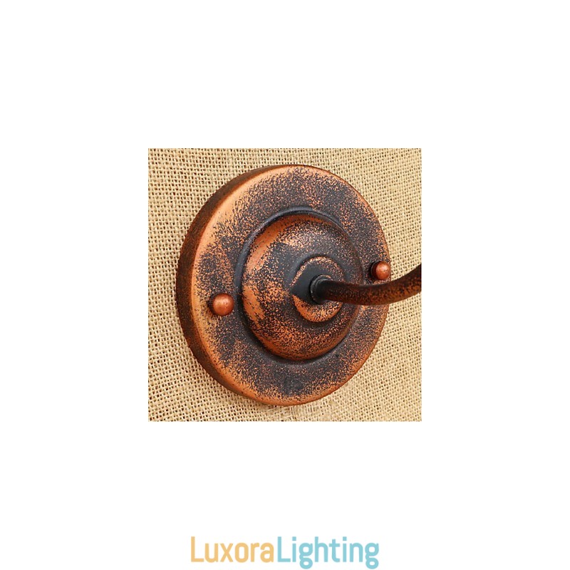 Designer Touch Decorative Simple And Retro Creative Personality Rust Color American wall lamp Wall Sconces Wall Light