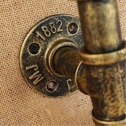 Designer Touch Decorative Retro Industrial Wind Switch Water Bottle Wall Lamp Wall Light Amber