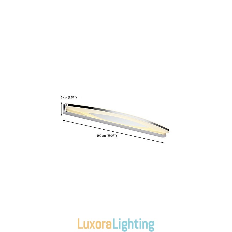 Designer Touch Decorative Super Long Modern Bathroom Lighting Contemporary Metal Wall light
