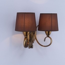 Designer Touch Decorative Traditional Classic Electroplated Feature for Eye Protection Downlight Wall Sconces Wall Light