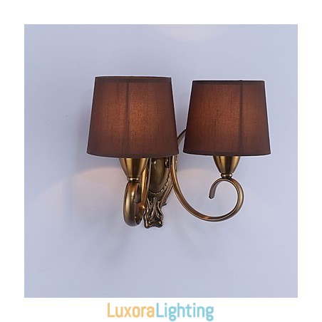 Designer Touch Decorative Traditional Classic Electroplated Feature for Eye Protection Downlight Wall Sconces Wall Light