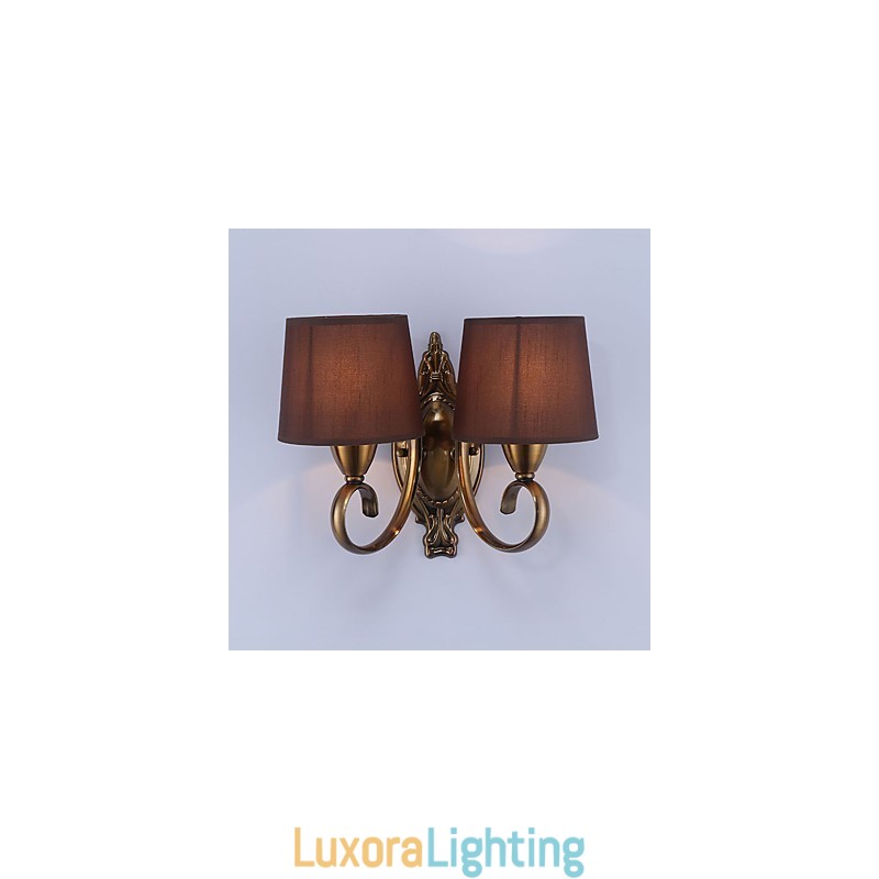Designer Touch Decorative Traditional Classic Electroplated Feature for Eye Protection Downlight Wall Sconces Wall Light