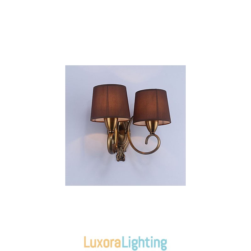 Designer Touch Decorative Traditional Classic Electroplated Feature for Eye Protection Downlight Wall Sconces Wall Light