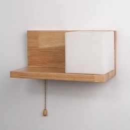 Designer Touch Decorative Wood Wall Sconces Max Country Style With Switch