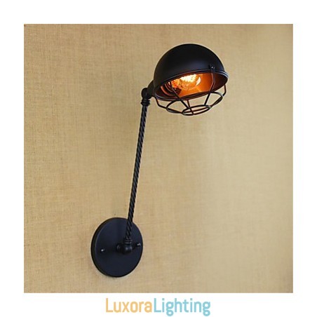 Designer Touch Decorative Country Retro Painting Feature for Mini Style Eye ProtectionDownlight Wall Lights