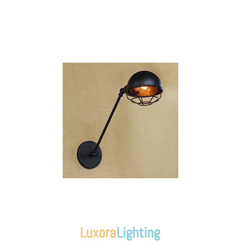 Designer Touch Decorative Country Retro Painting Feature for Mini Style Eye ProtectionDownlight Wall Lights