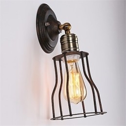 Designer Touch Decorative Retro Industrial Style Country Metal Wall Lights Restaurant Cafe Mini Wall Sconces