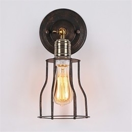 Designer Touch Decorative Retro Industrial Style Country Metal Wall Lights Restaurant Cafe Mini Wall Sconces