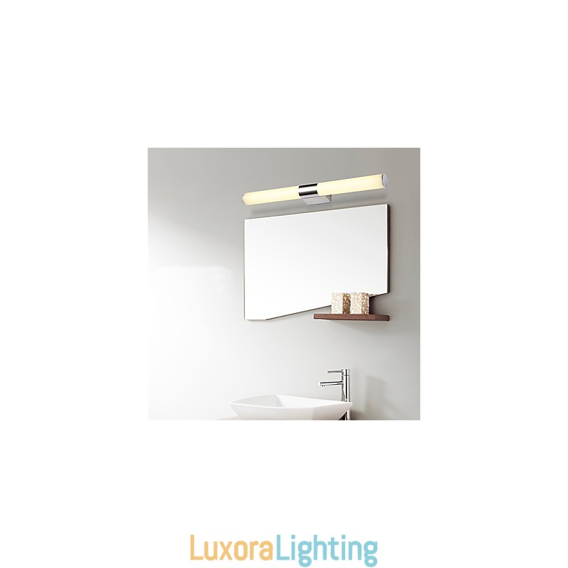 Designer Touch Decorative High Quality Mirror Lamp Bathroom Lights 85 265V Stainless and Acrylic Wall Lights Make up Lighting