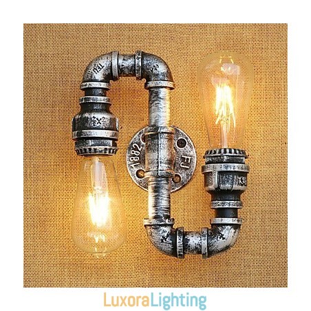 Designer Touch Decorative Country Retro Painting Feature for Swing Arm Ambient Light Wall Sconces Wall Light