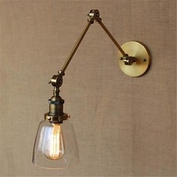 Designer Touch Decorative Rustic Lodge Country Retro Electroplated Feature for Adjustable Height And Angle Arm Eye Protection
