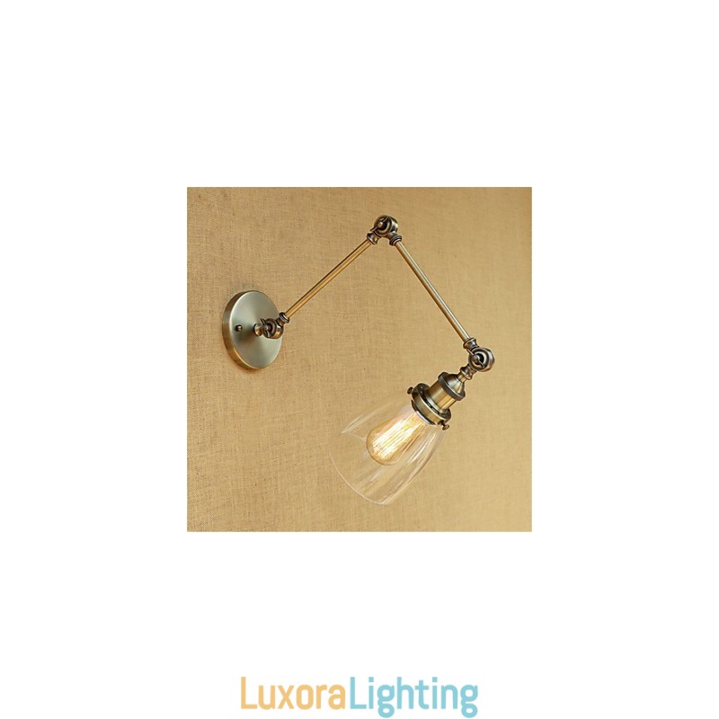 Designer Touch Decorative Rustic Lodge Country Retro Electroplated Feature for Adjustable Height And Angle Arm Eye Protection