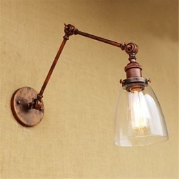 Designer Touch Decorative Rustic Lodge Country Retro Electroplated Feature for Adjustable Height And Angle Arm Eye Protection