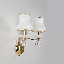 Designer Touch Decorative Modern Contemporary Electroplated Feature for Crystal Ambient Light Wall Sconces Wall Light