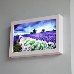 Designer Touch Decorative Integrated Modern Contemporary Modern Comtemporary Painting Feature for Ambient Light Wall Sconces