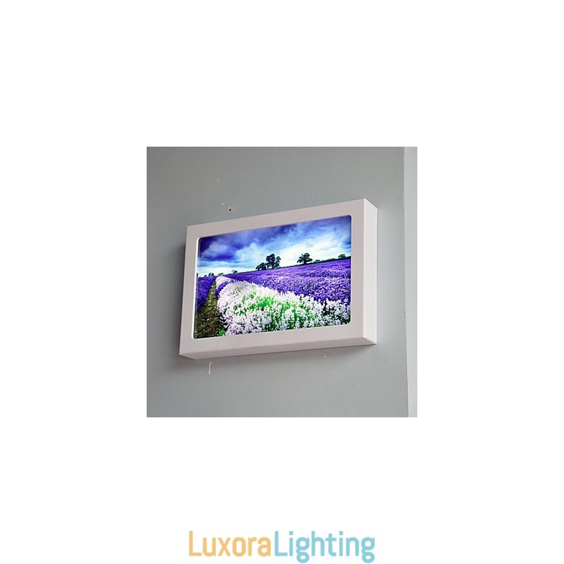 Designer Touch Decorative Integrated Modern Contemporary Modern Comtemporary Painting Feature for Ambient Light Wall Sconces