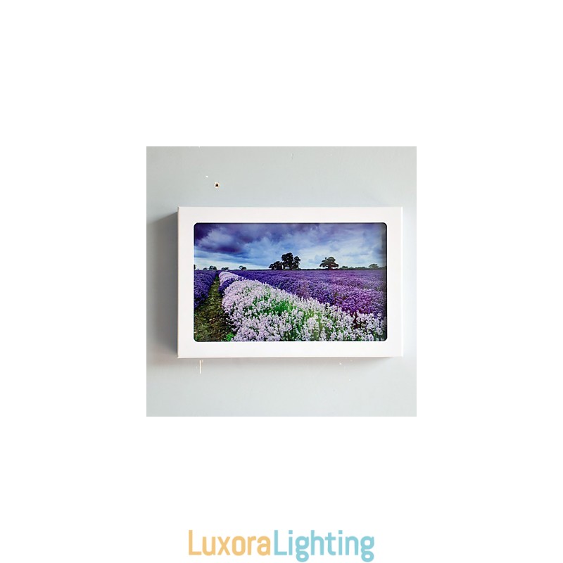 Designer Touch Decorative Integrated Modern Contemporary Modern Comtemporary Painting Feature for Ambient Light Wall Sconces