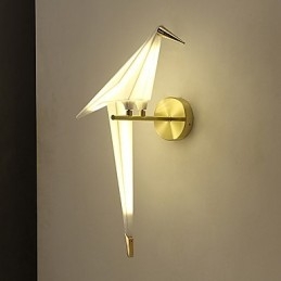 Designer Touch Decorative Modern Contemporary Novelty Vintage Electroplated Feature for Mini Style Ambient Light Wall Sconces