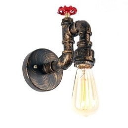 Designer Touch Decorative Modern Contemporary Rustic Lodge Country Retro Painting Feature for Mini Style Downlight Wall Sconces Wall Light