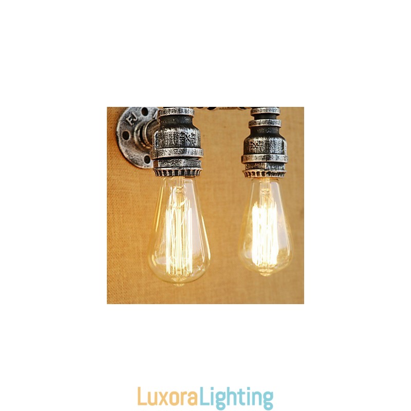 Designer Touch Decorative Country Retro Painting Feature for Swing Arm Ambient Light Wall Sconces Wall Light