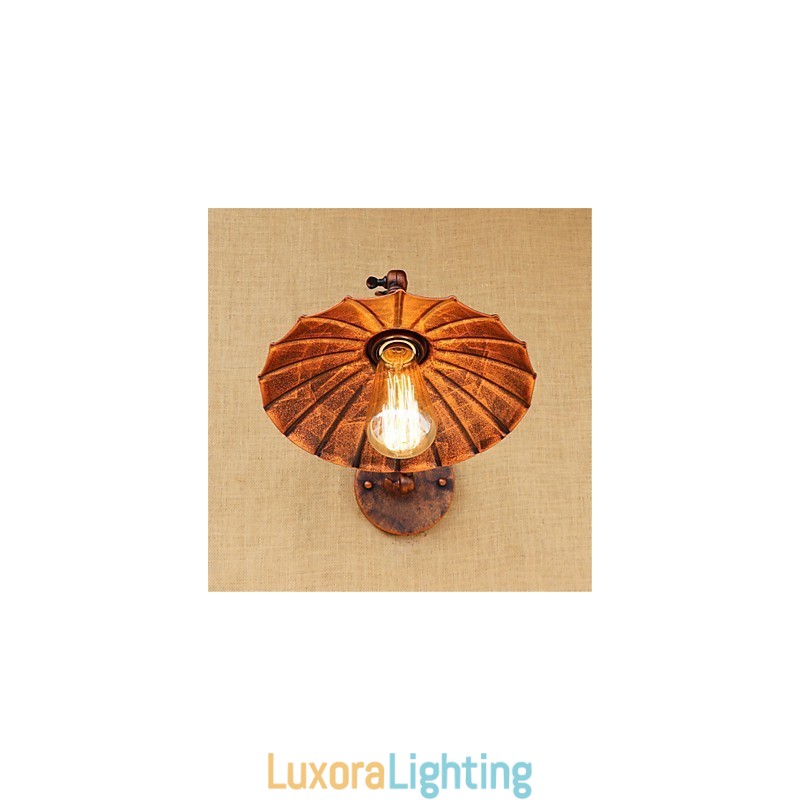 Designer Touch Decorative Rustic Lodge Country Retro Painting Feature for Mini Style Swing Arm Ambient Light Swing