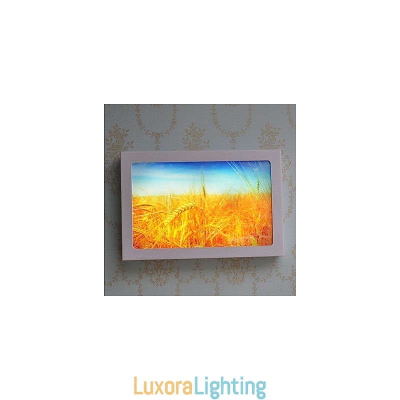 Designer Touch Decorative Integrated Modern Contemporary Modern Comtemporary Painting Feature for Ambient Light Wall Sconces