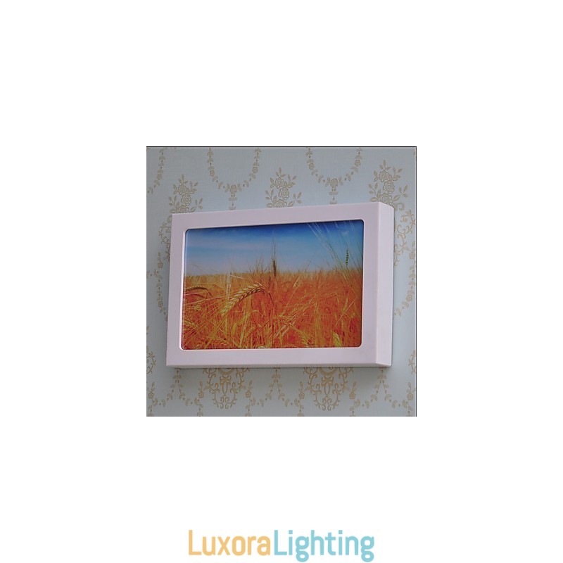 Designer Touch Decorative Integrated Modern Contemporary Modern Comtemporary Painting Feature for Ambient Light Wall Sconces