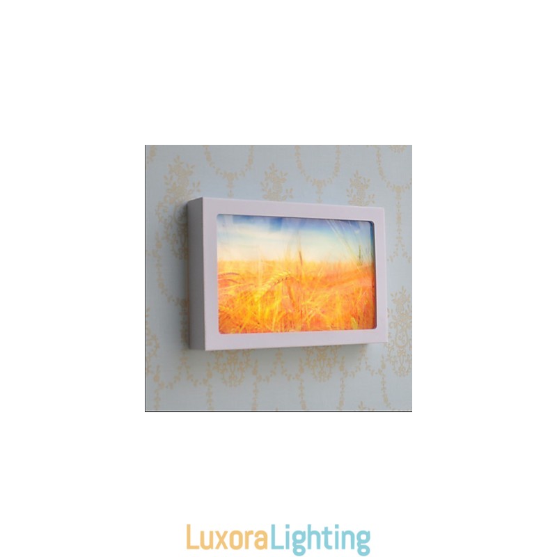 Designer Touch Decorative Integrated Modern Contemporary Modern Comtemporary Painting Feature for Ambient Light Wall Sconces