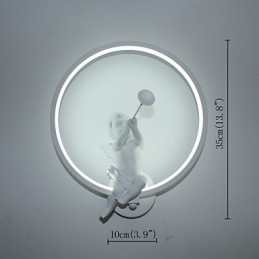 Designer Touch Decorative Nordic Modern Minimalist Wall Lamp Bedroom Lights Aluminum Products Lamps Angels Corridors Wall Lights