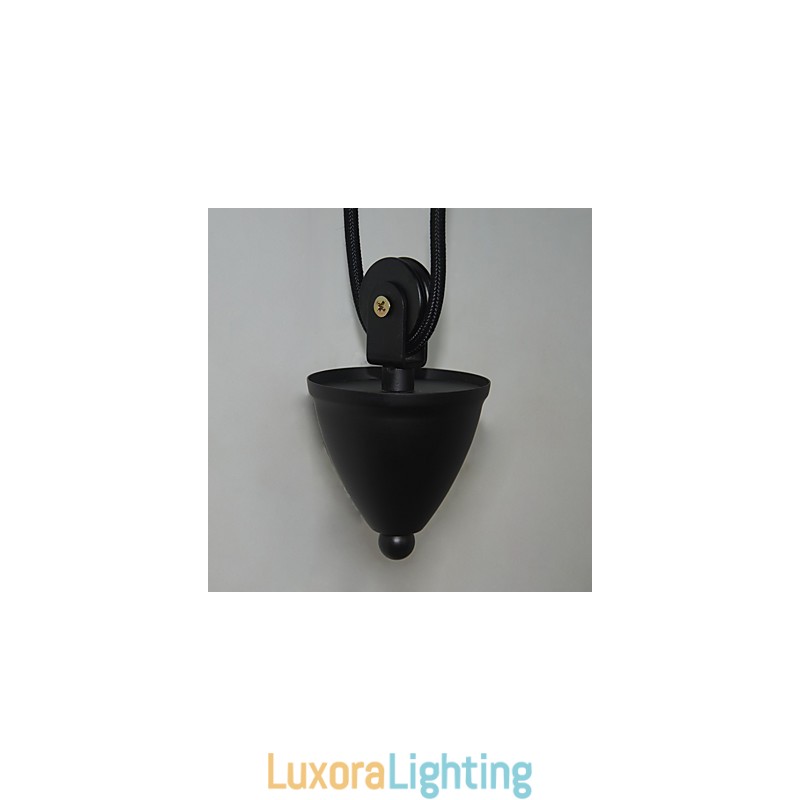 Designer Touch Decorative American country style wall lamp retro creative Wooden pulley wall lamp