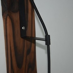 Designer Touch Decorative American country style wall lamp retro creative Wooden pulley wall lamp