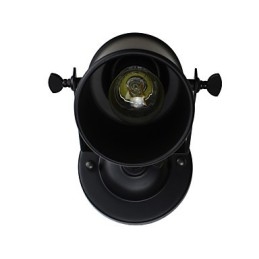 Designer Touch Decorative Painted Steel Wall Lamp Dumb Black American Coffee Decoration Retro Wall Light Lightsaber Lamp On Wall