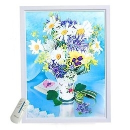 Designer Touch Decorative Integrated Modern Contemporary Modern Comtemporary Painting Feature for Ambient Light Wall Sconces