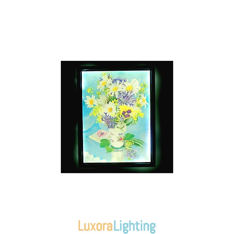 Designer Touch Decorative Integrated Modern Contemporary Modern Comtemporary Painting Feature for Ambient Light Wall Sconces