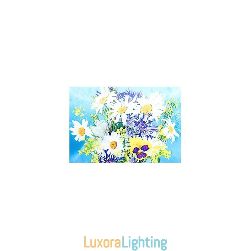 Designer Touch Decorative Integrated Modern Contemporary Modern Comtemporary Painting Feature for Ambient Light Wall Sconces