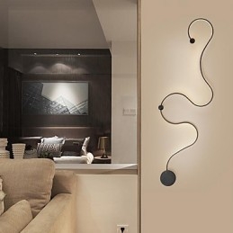 Designer Touch Decorative Wall Sconces Modern Contemporary Painting Feature Aluminium Wall Light for Bed Room Stair Living Room Lamp