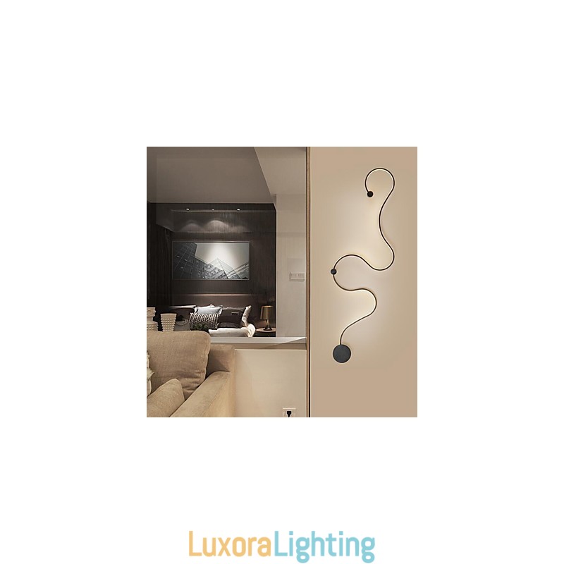 Designer Touch Decorative Wall Sconces Modern Contemporary Painting Feature Aluminium Wall Light for Bed Room Stair Living Room Lamp