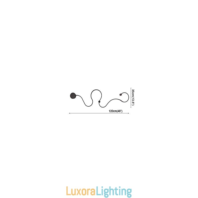 Designer Touch Decorative Wall Sconces Modern Contemporary Painting Feature Aluminium Wall Light for Bed Room Stair Living Room Lamp