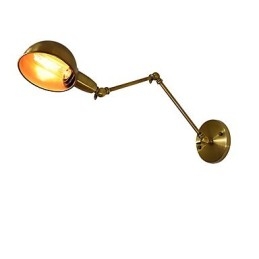 Designer Touch Decorative Rustic Lodge Traditional Classic Antique Brass Feature for Downlight Wall Lights
