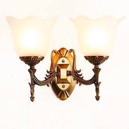 Designer Touch Decorative Modern Contemporary Electroplated Feature for Eye Protection European or American style Wall Lights