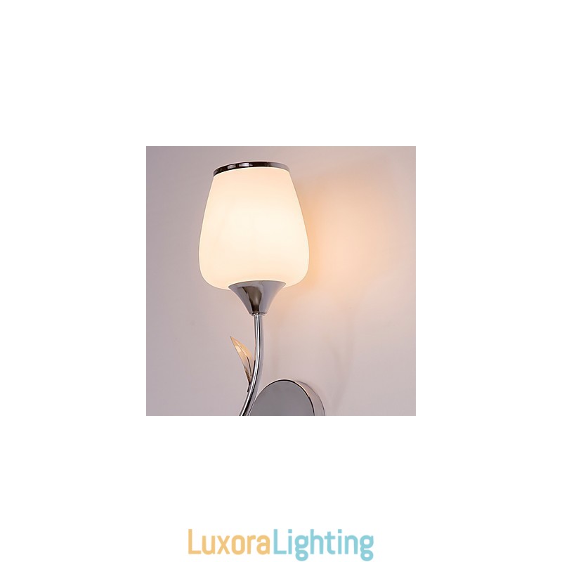 Designer Touch Decorative Metallic Modern Comtemporary Flush Mount & Ceiling Hugger Light Feature Wall Sconces Wall Light