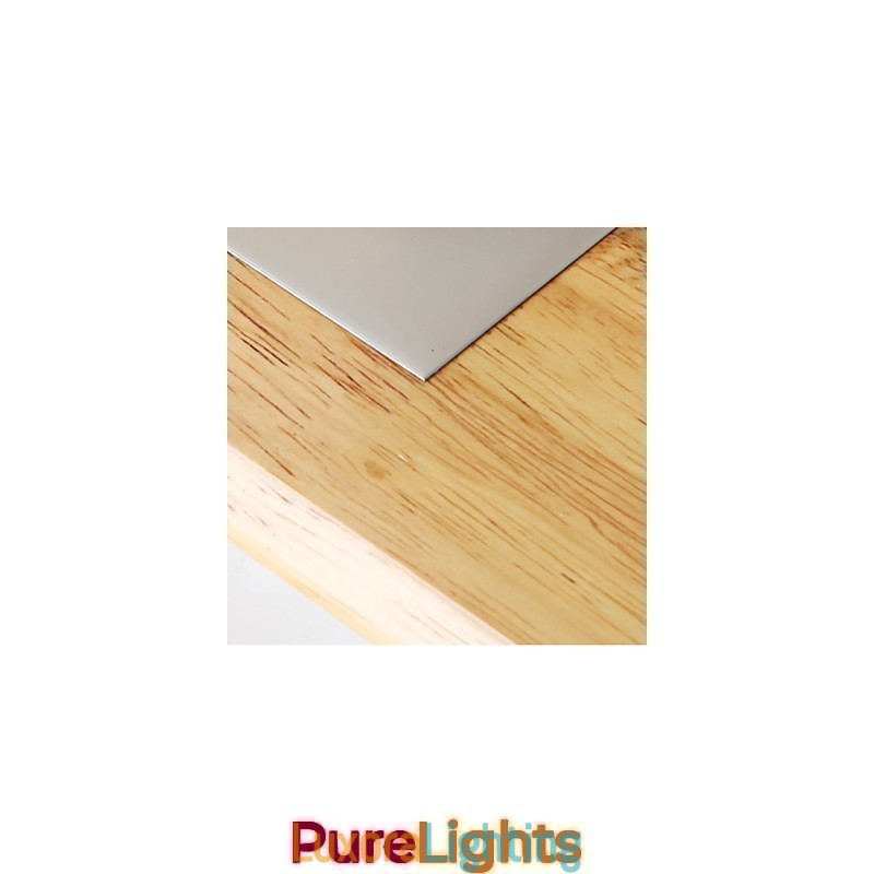 Designer Touch Decorative Flush Mount Mini Style Modern Contemporary Wood Bamboo