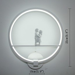 Designer Touch Decorative Wall Lamp Modern Minimalist Living Room Aluminum Corridor Balcony Lamp Bedroom Bedside Lamp