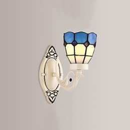 Designer Touch Decorative Rustic Lodge Painting Feature for Ambient Light Wall Sconces Wall Light