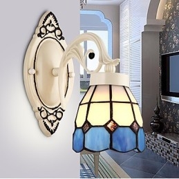 Designer Touch Decorative Rustic Lodge Painting Feature for Ambient Light Wall Sconces Wall Light