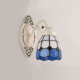 Designer Touch Decorative Rustic Lodge Painting Feature for Ambient Light Wall Sconces Wall Light