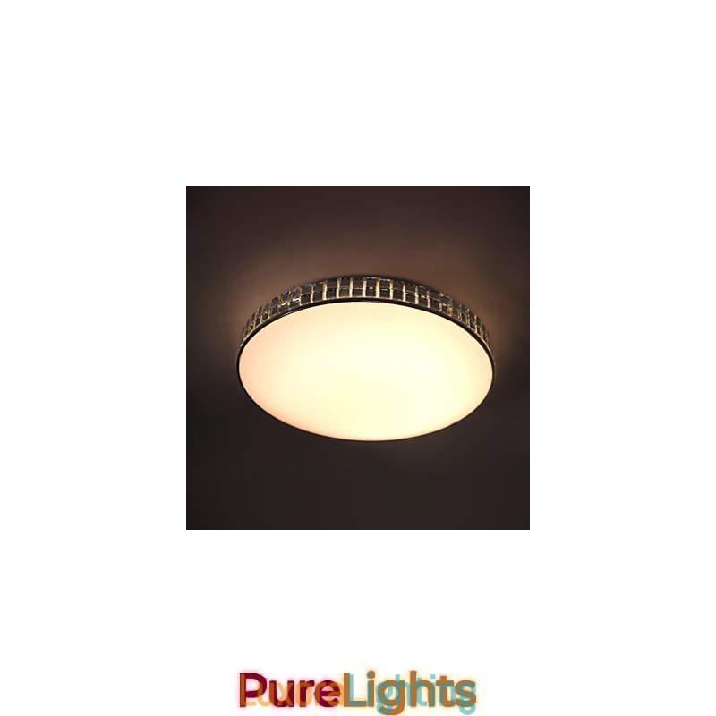 Designer Touch Decorative Modern Ceiling Light Flush Mount Acrylic Metal Painting 90 265V Light